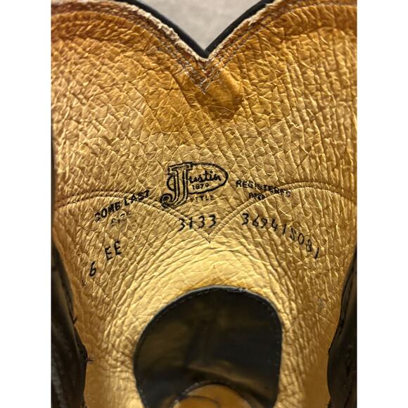 Justin Classic Ropers From 90’s Size 6EE Made in Mexico Excellent Condition - Picture 8 of 14